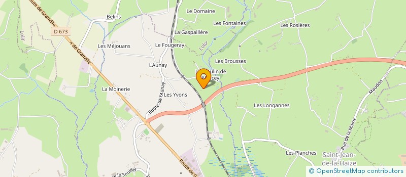localisation de l'entreprise MONSIEUR ADRIEN LECHARTIER à SAINT-SENIER-SOUS-AVRANCHES
