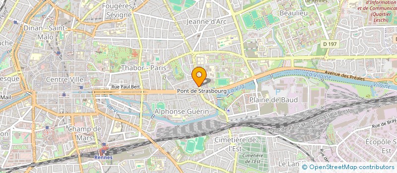 localisation de l'entreprise MONSIEUR ADRIEN LECHAT  RENNES