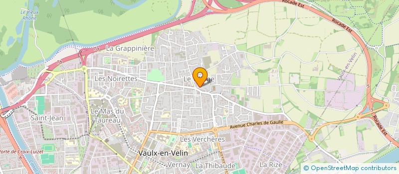 localisation de l'entreprise MONSIEUR ADRIEN LEDUC  VAULX-EN-VELIN