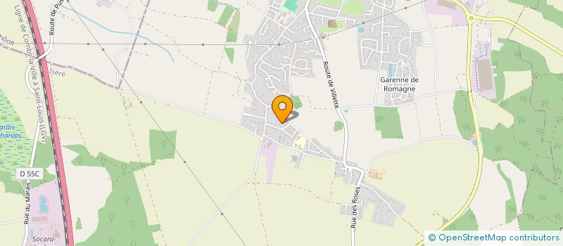 localisation de l'entreprise MONSIEUR ADRIEN LEFERT  VILLETTE-D'ANTHON