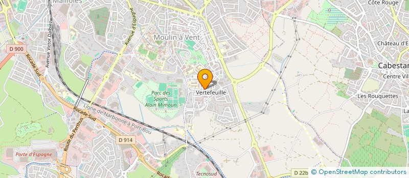 localisation de l'entreprise MONSIEUR ADRIEN LEMAIRE  PERPIGNAN