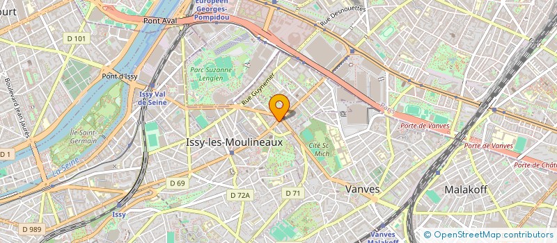 localisation de l'entreprise MONSIEUR ADRIEN LEMAISTRE à ISSY-LES-MOULINEAUX