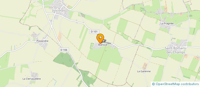 localisation de l'entreprise MONSIEUR ADRIEN LEMAISTRE  JUSCORPS