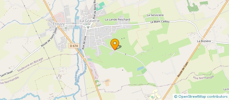 localisation de l'entreprise MONSIEUR ADRIEN LEMARCHAND  SOULEUVRE EN BOCAGE