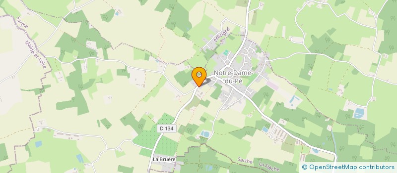 localisation de l'entreprise MONSIEUR ADRIEN LEMARCHAND  NOTRE-DAME-DU-PE