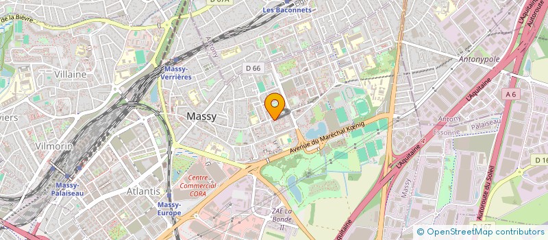 localisation de l'entreprise MONSIEUR ADRIEN LEMAS à MASSY