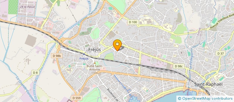 localisation de l'entreprise MONSIEUR ADRIEN LENORMAND à FREJUS