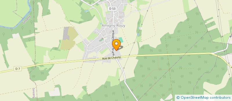 localisation de l'entreprise MONSIEUR ADRIEN LEPAGE à AMIGNY-ROUY