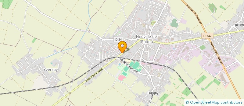 localisation de l'entreprise MONSIEUR ADRIEN LEPINE  VIVONNE