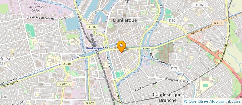 localisation de l'entreprise MONSIEUR ADRIEN LHEUREUX à DUNKERQUE