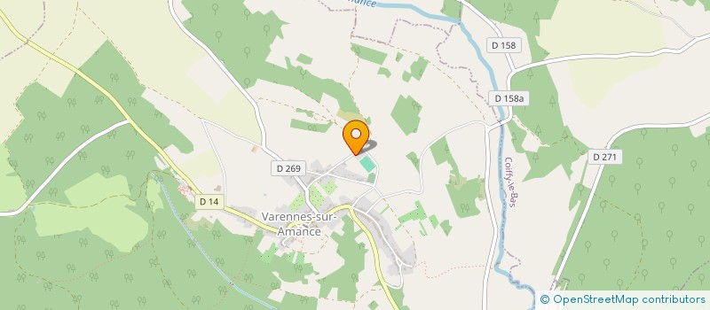 localisation de l'entreprise MONSIEUR ADRIEN LIEVAL à VARENNES-SUR-AMANCE