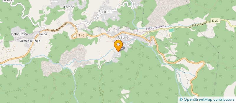 localisation de l'entreprise MONSIEUR ADRIEN LIPRANDI à CAURO