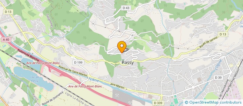 localisation de l'entreprise MONSIEUR ADRIEN LISCI  PASSY