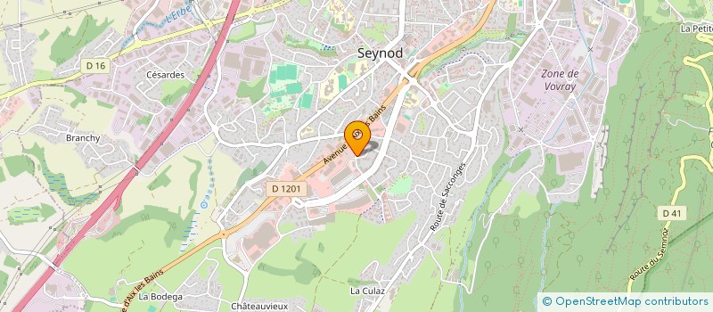 localisation de l'entreprise MONSIEUR ADRIEN LOMBARD à ANNECY