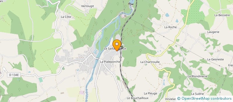 localisation de l'entreprise MONSIEUR ADRIEN LOPES à ALLASSAC