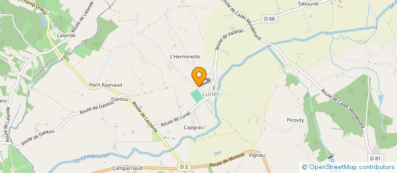 localisation de l'entreprise MONSIEUR ADRIEN LOPEZ  LAFRANCAISE