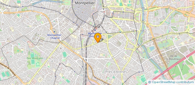 localisation de l'entreprise MONSIEUR ADRIEN LOUBET à MONTPELLIER