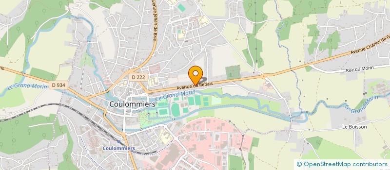 localisation de l'entreprise MONSIEUR ADRIEN LOUIS CLAUDE HALPHEN à COULOMMIERS