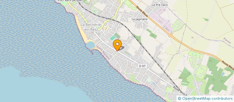 localisation de l'entreprise MONSIEUR ADRIEN LUCE  LA BERNERIE-EN-RETZ