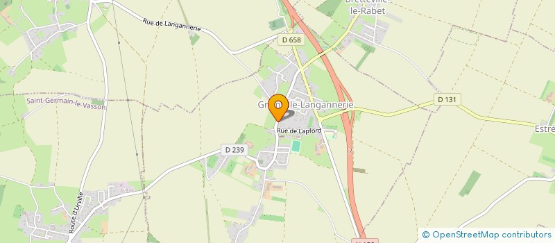 localisation de l'entreprise MONSIEUR ADRIEN MADELAINE  URVILLE