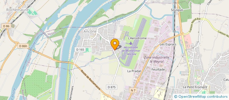 localisation de l'entreprise MONSIEUR ADRIEN MAGNARD  MONTELIMAR