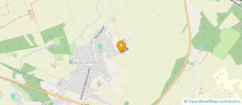 localisation de l'entreprise MONSIEUR ADRIEN MAGNAVAL  GRISY-SUISNES