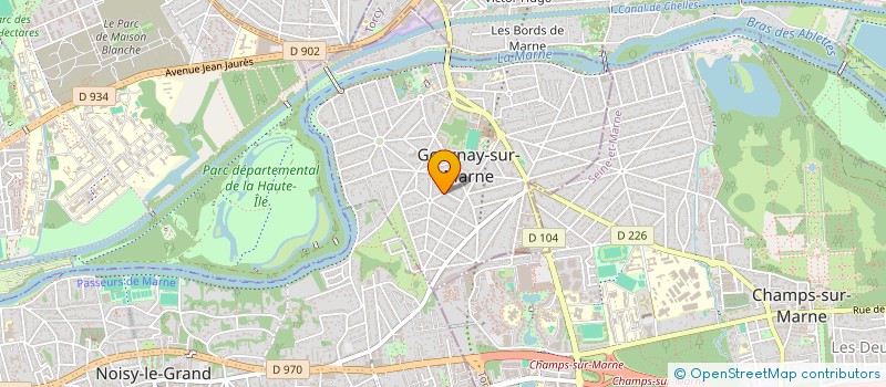 localisation de l'entreprise MONSIEUR ADRIEN MAILLER  GOURNAY-SUR-MARNE