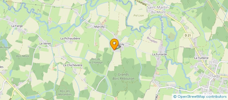 localisation de l'entreprise MONSIEUR ADRIEN MAITRE  BRUAILLES