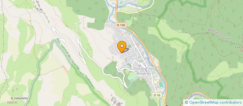 localisation de l'entreprise MONSIEUR ADRIEN MAJOUREL  FLORAC TROIS RIVIERES