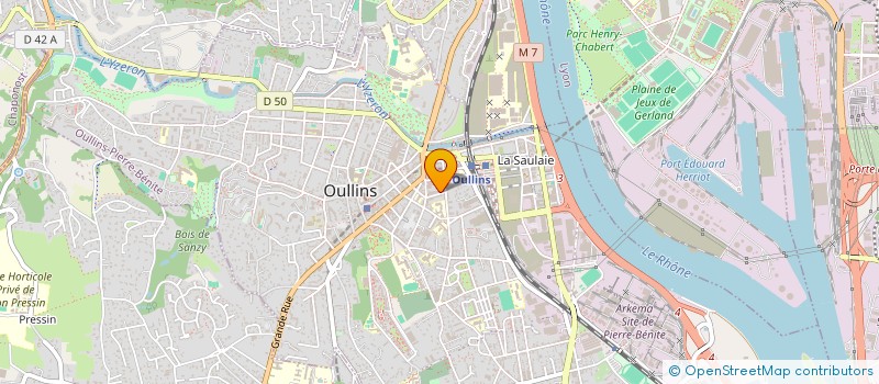 localisation de l'entreprise MONSIEUR ADRIEN MALDONADO  OULLINS-PIERRE-BENITE