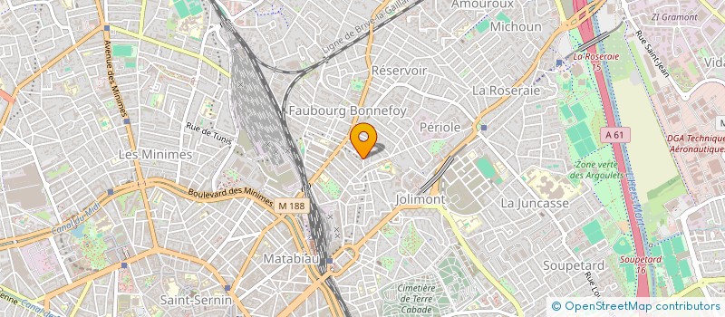 localisation de l'entreprise MONSIEUR ADRIEN MALLEVILLE à TOULOUSE