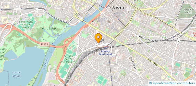 localisation de l'entreprise MONSIEUR ADRIEN MALOCHE à ANGERS