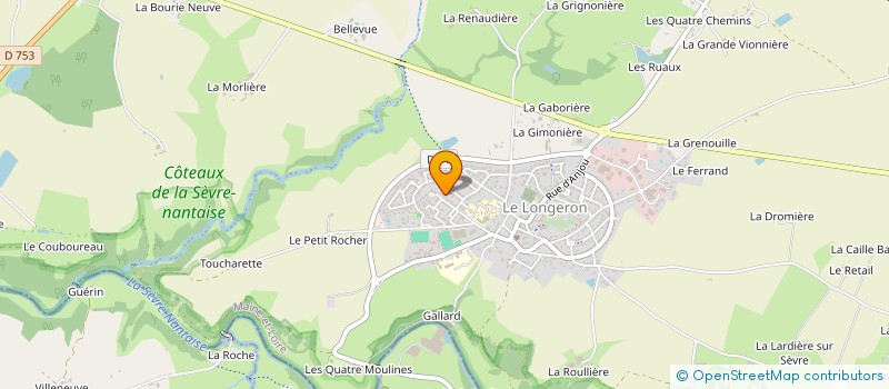 localisation de l'entreprise MONSIEUR ADRIEN MANCEAU  SEVREMOINE