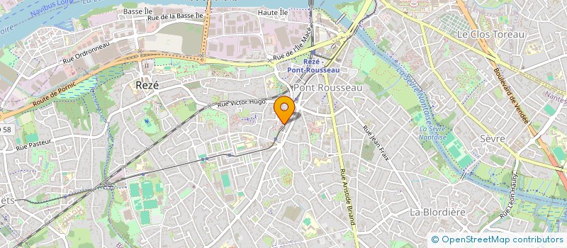 localisation de l'entreprise MONSIEUR ADRIEN MANGEOT à REZE