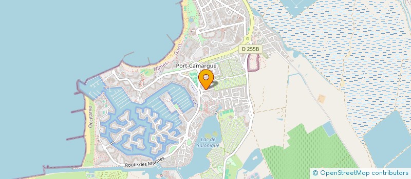 localisation de l'entreprise MONSIEUR ADRIEN MANNIEZ  LE GRAU-DU-ROI