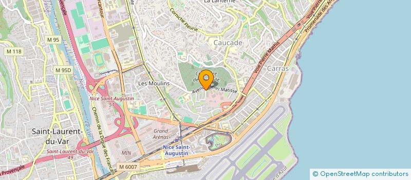 localisation de l'entreprise MONSIEUR ADRIEN MANNOCCI à NICE