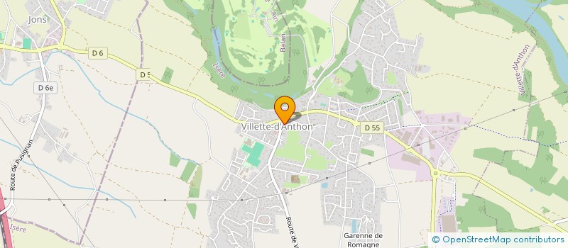 localisation de l'entreprise MONSIEUR ADRIEN MARCADAS  VILLETTE-D'ANTHON