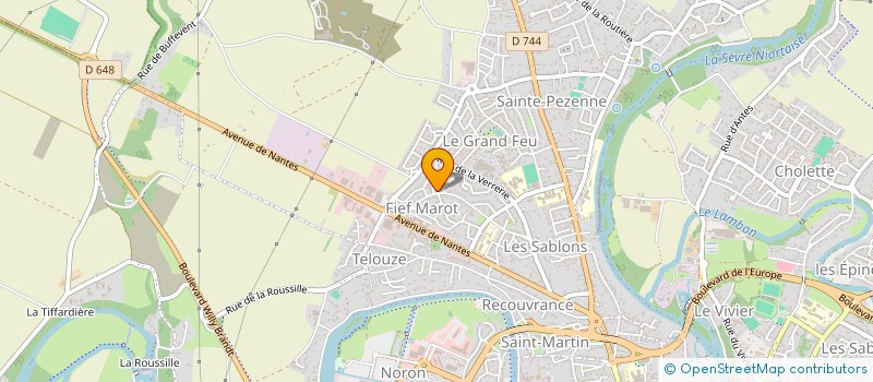 localisation de l'entreprise MONSIEUR ADRIEN MARCANET à NIORT