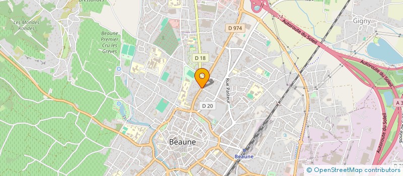 localisation de l'entreprise MONSIEUR ADRIEN MARCHAND à BEAUNE