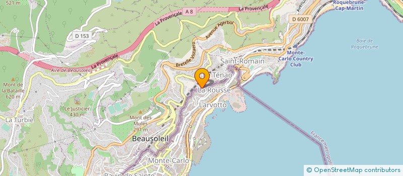 localisation de l'entreprise MONSIEUR ADRIEN MARE  BEAUSOLEIL