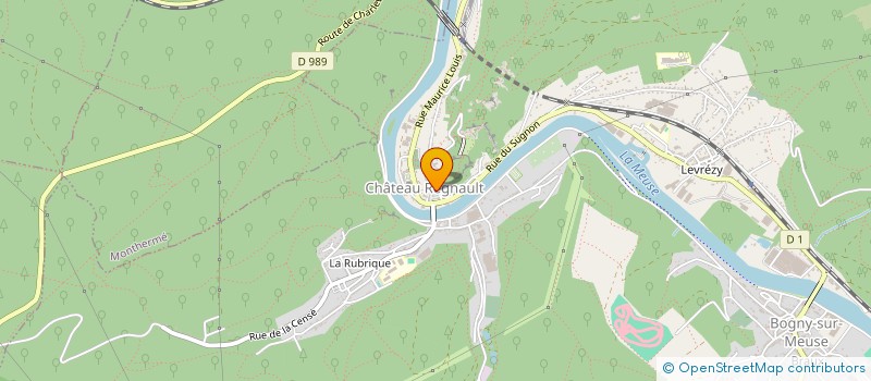 localisation de l'entreprise MONSIEUR ADRIEN MAREE  BOGNY-SUR-MEUSE