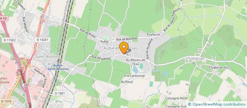 localisation de l'entreprise MONSIEUR ADRIEN MARIE  VAL DE VIRVEE