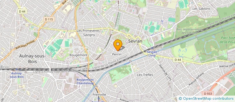 localisation de l'entreprise MONSIEUR ADRIEN MARLIER à SEVRAN