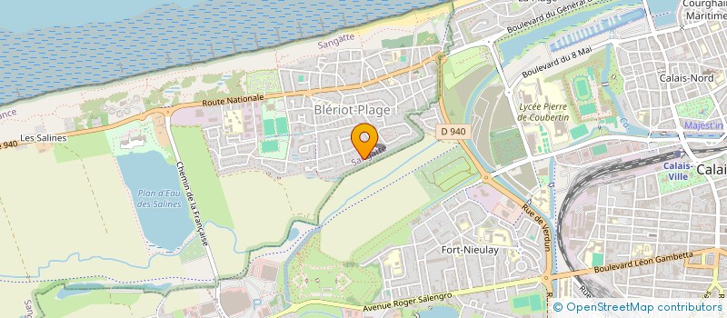 localisation de l'entreprise MONSIEUR ADRIEN MARQUANT  SANGATTE