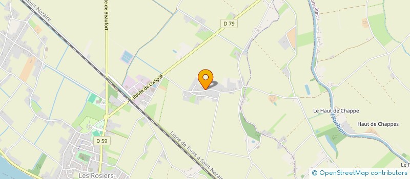 localisation de l'entreprise MONSIEUR ADRIEN MARQUET  GENNES-VAL-DE-LOIRE