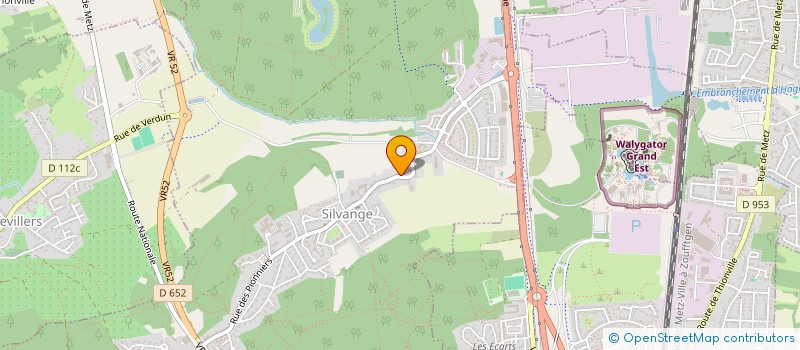 localisation de l'entreprise MONSIEUR ADRIEN MARQUIS  MARANGE-SILVANGE