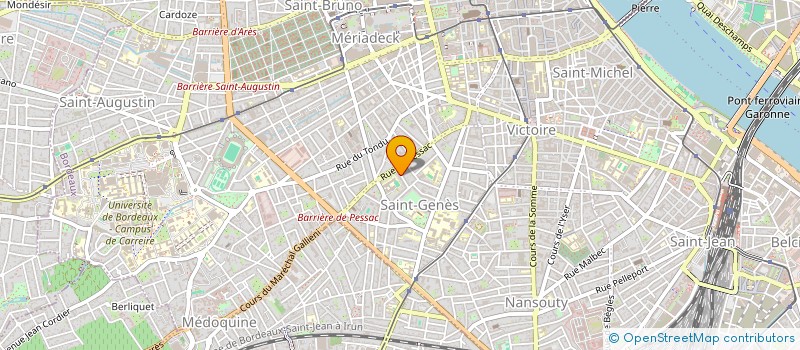 localisation de l'entreprise MONSIEUR ADRIEN MARTIN-CASTEX à BORDEAUX