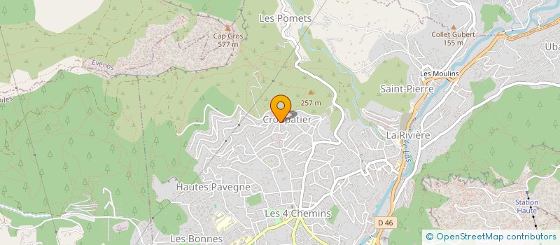 localisation de l'entreprise MONSIEUR ADRIEN MARTINELLE  TOULON