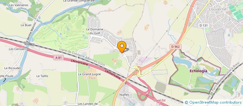 localisation de l'entreprise MONSIEUR ADRIEN MARTINS  CHANGE