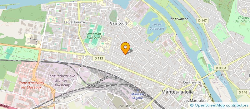 localisation de l'entreprise MONSIEUR ADRIEN MARTY à MANTES-LA-JOLIE